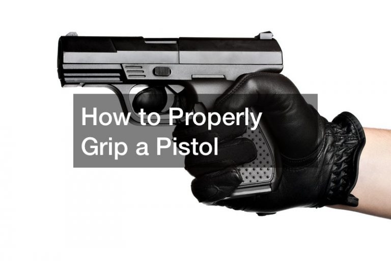 How To Properly Grip A Pistol - 610 Sports Radio